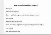 Nama Malaikat Pencabut Nyawa Dalam Surat An Naziat